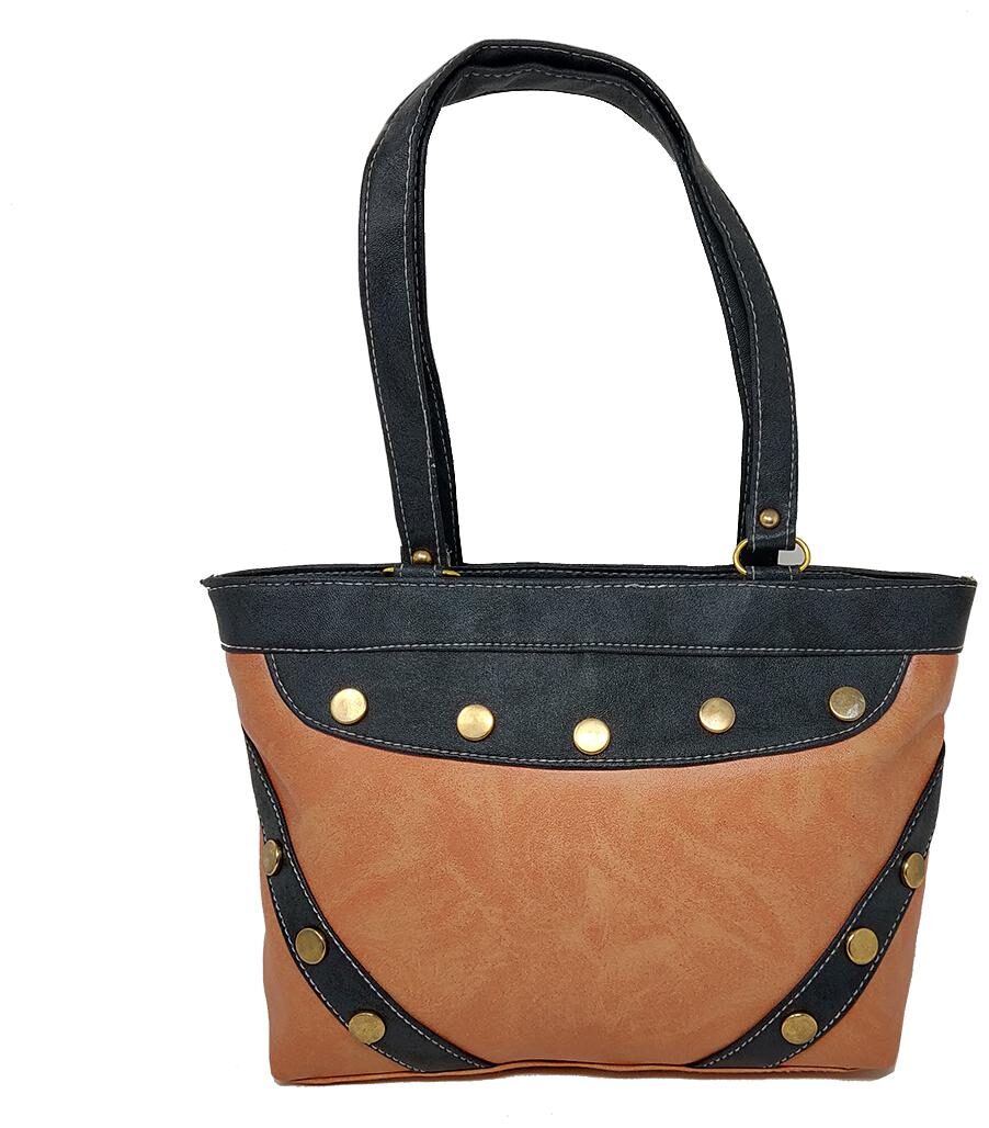 

Rish Orange PU Shoulder Bag