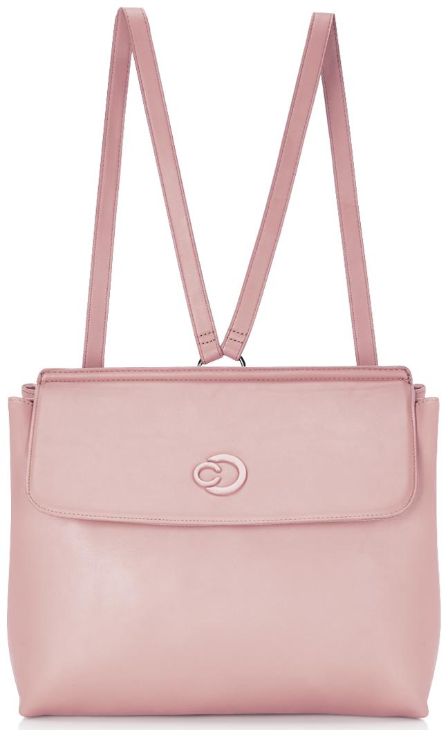 

CAPRESE Pink Faux Leather Backpack