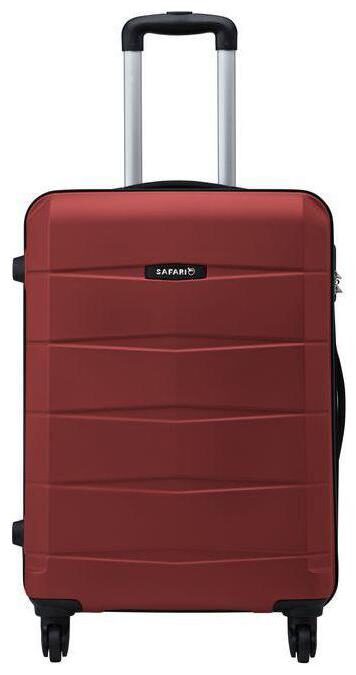 

Safari Large Size Hard Luggage Bag ( Red 4 Wheels )