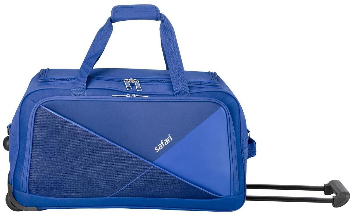 

Safari Medium Size Duffle Strolly - Blue 2 Wheels