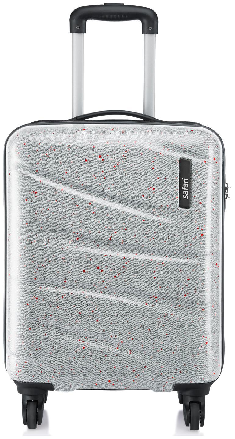 

Safari SPLASH774WPRN Large Size Hard Luggage Bag ( White 4 Wheels )