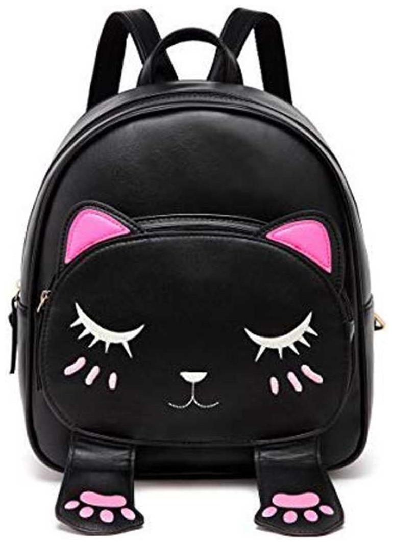 

SaleBox Black Leather Backpack