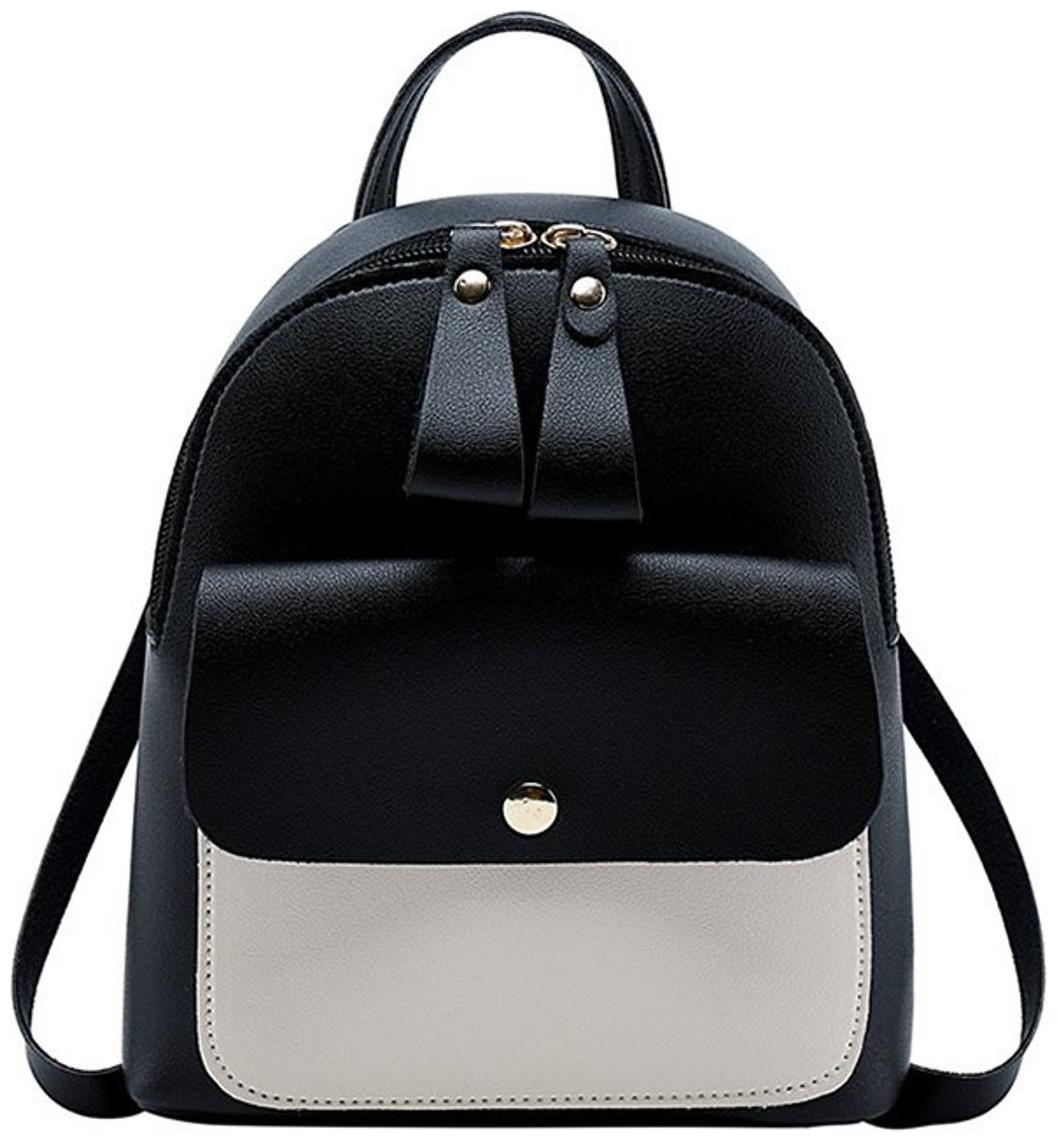 

SaleBox Black Leather Backpack
