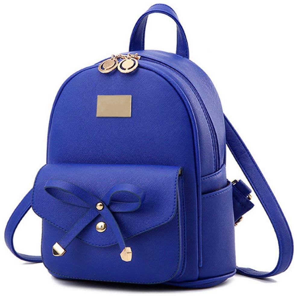 

SaleBox Blue Leather Backpack