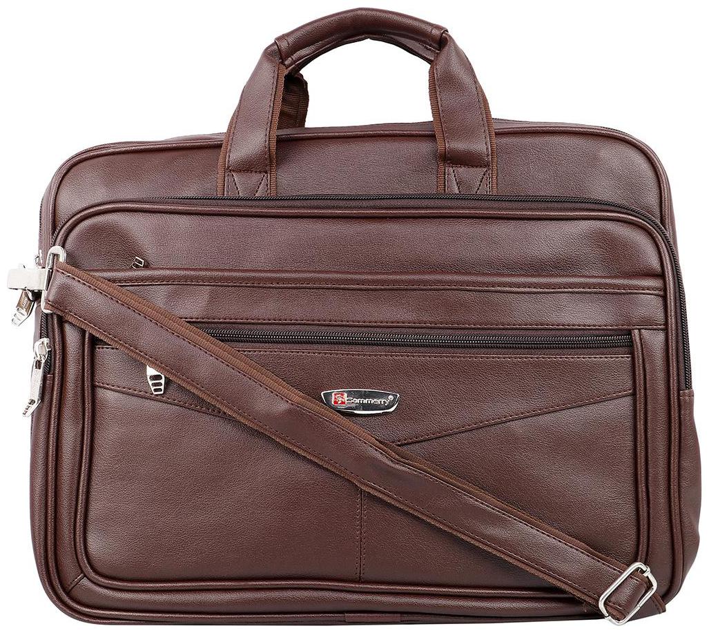 

Sammerry Brown Pu Messenger bag