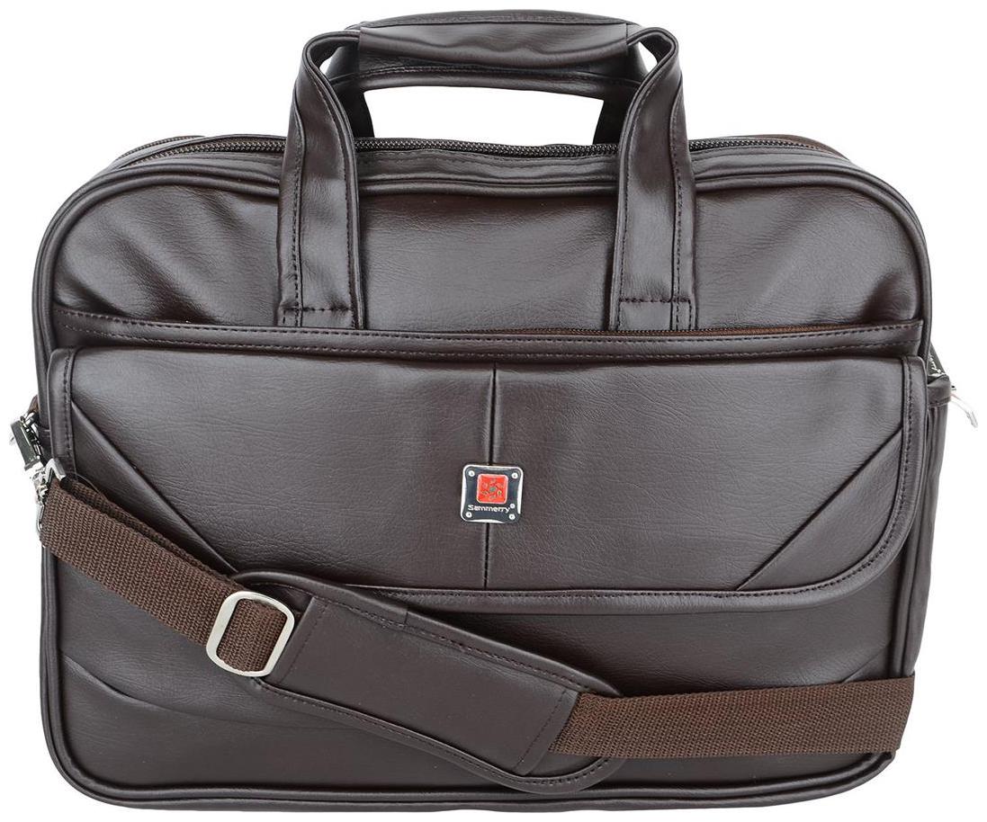 

Sammerry PU Leather 12 Litres Brown Travel Bag