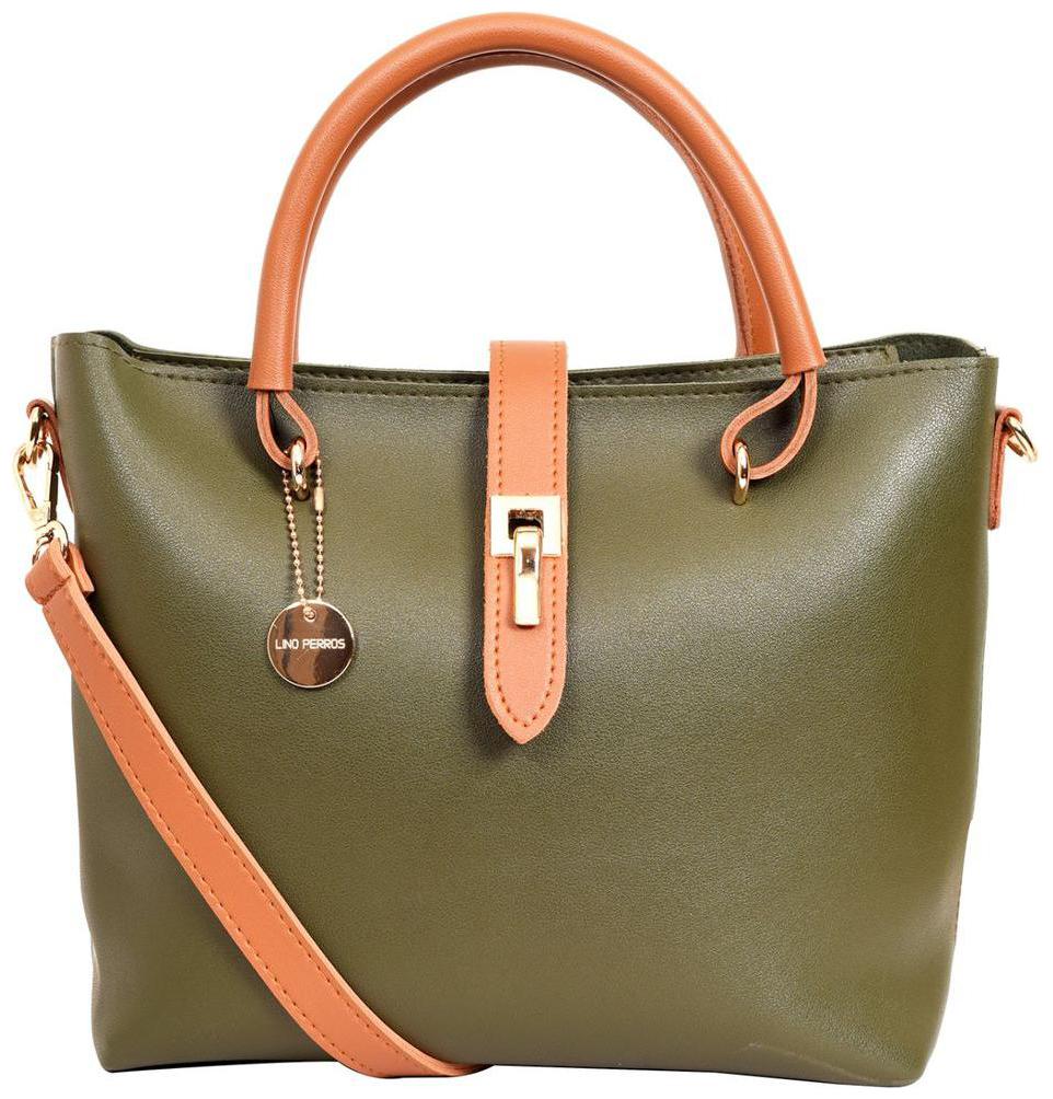 

Lino Perros Synthetic Women Handheld bag - Green