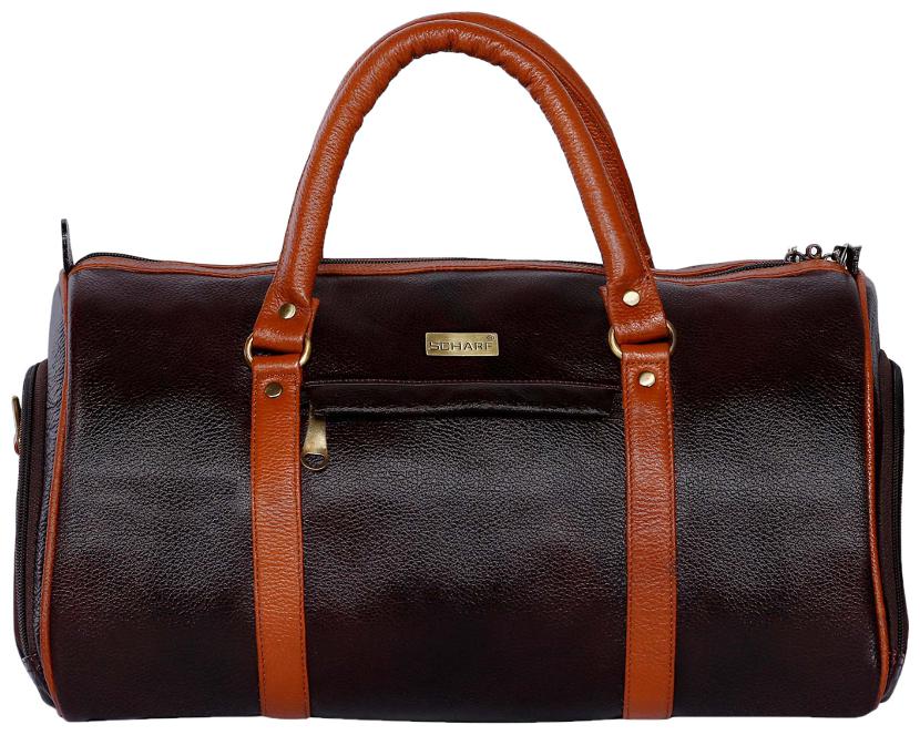 

Scharf Leather Men Gym bag - Multi