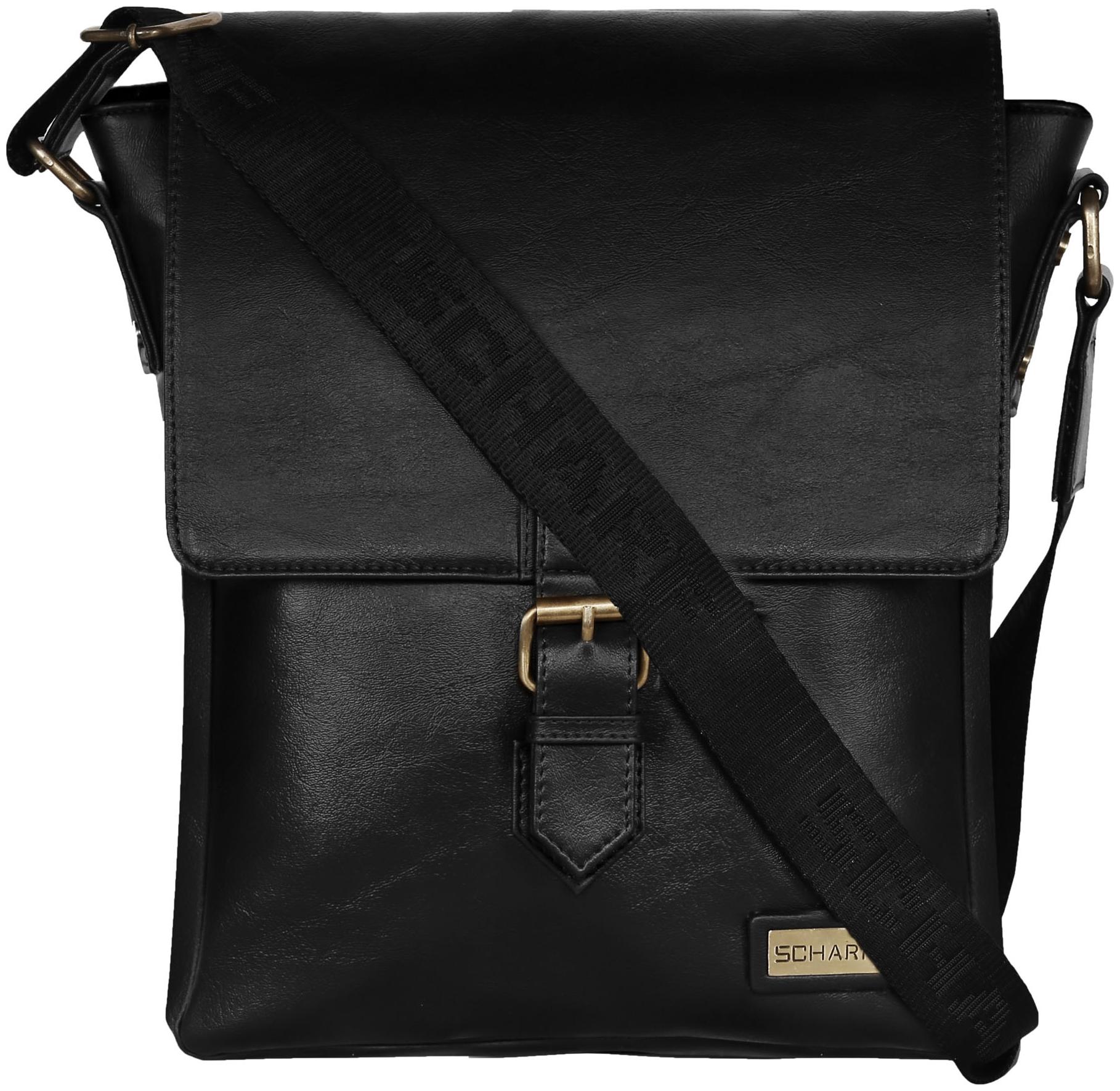 

SCHARF 5 65 ltr Black Synthetic Messenger bag