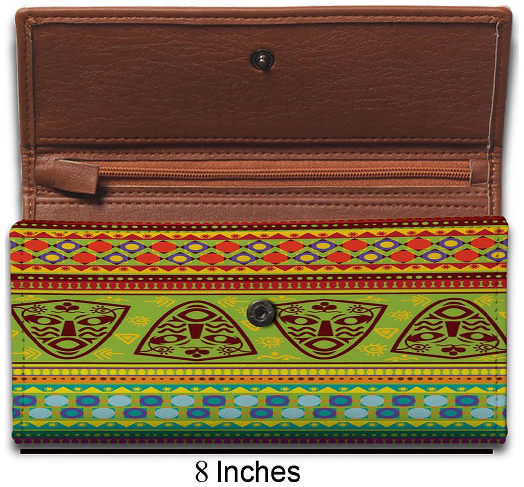 

ShopMantra Women Multi Canvas Clutch