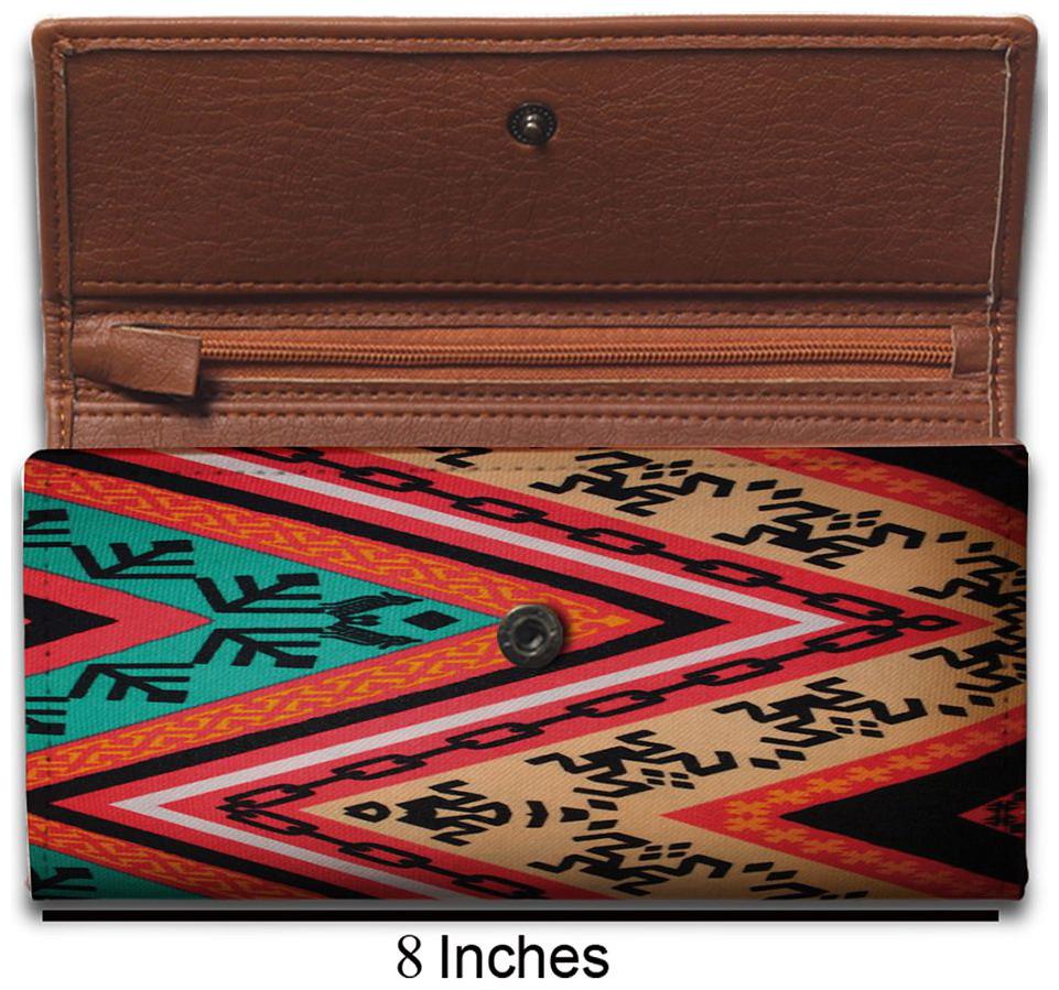 

ShopMantra Women Multi Canvas Clutch