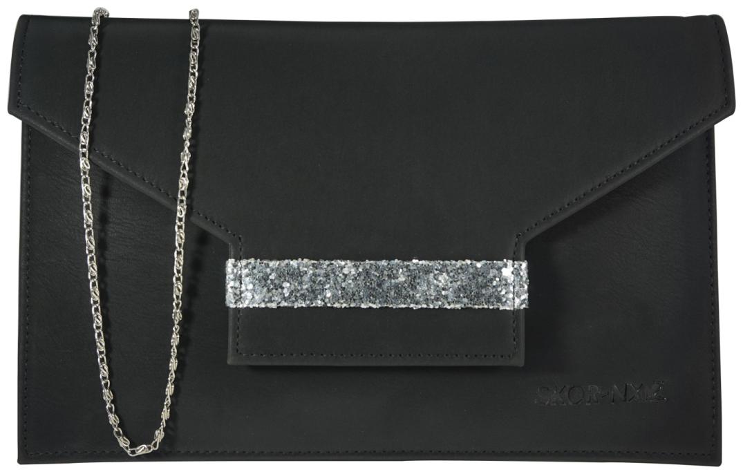 

SKOR-NX BLACK CLUTCH SLING ENVELOPE BAG