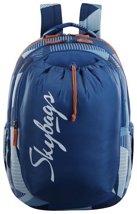 

Skybags ASTRO NXT DRAWSTRING POCKET BLUE SCHOOL BACKPACK 34L Backpack