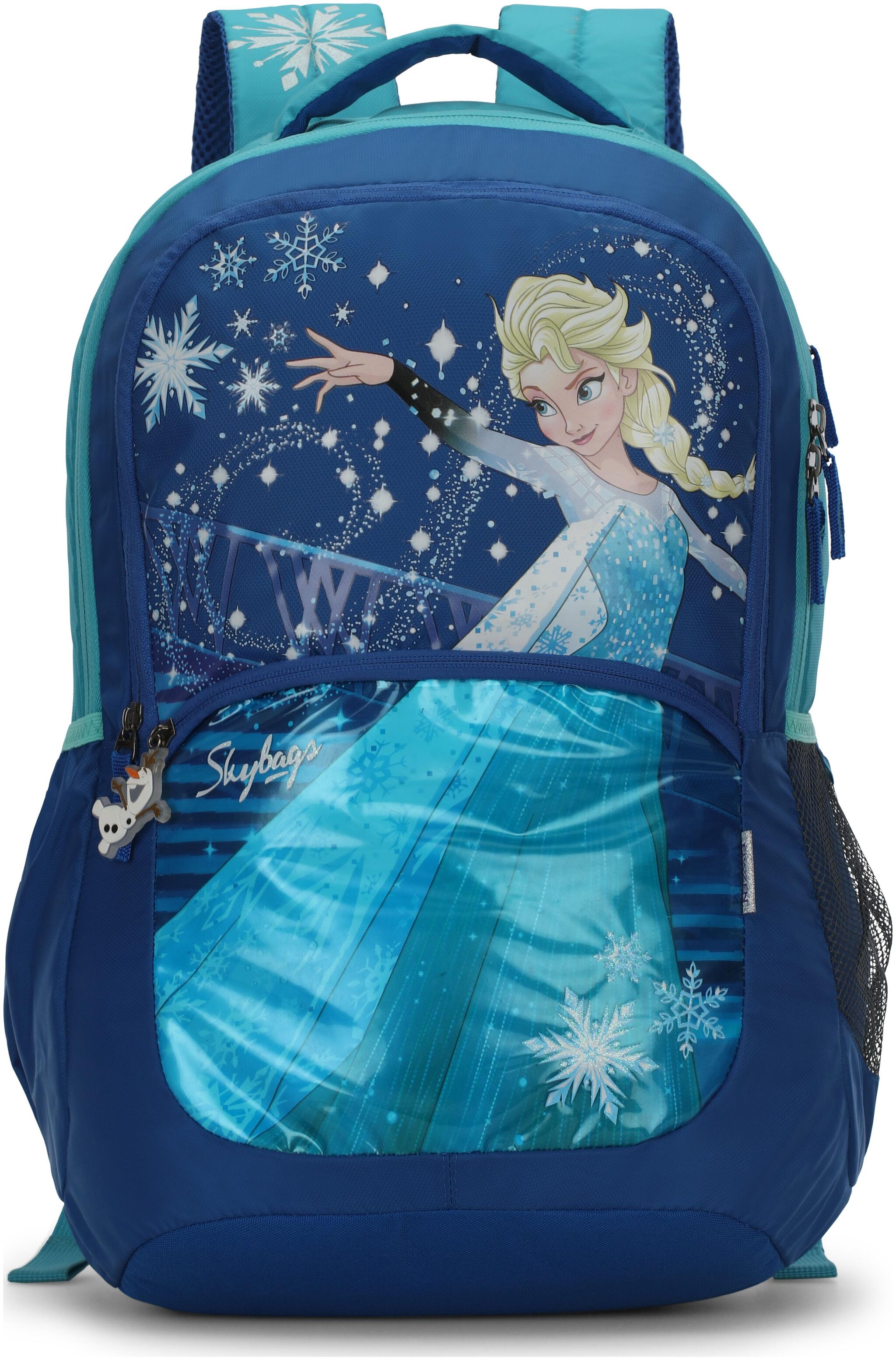 

Skybags Blue Polyester Backpack