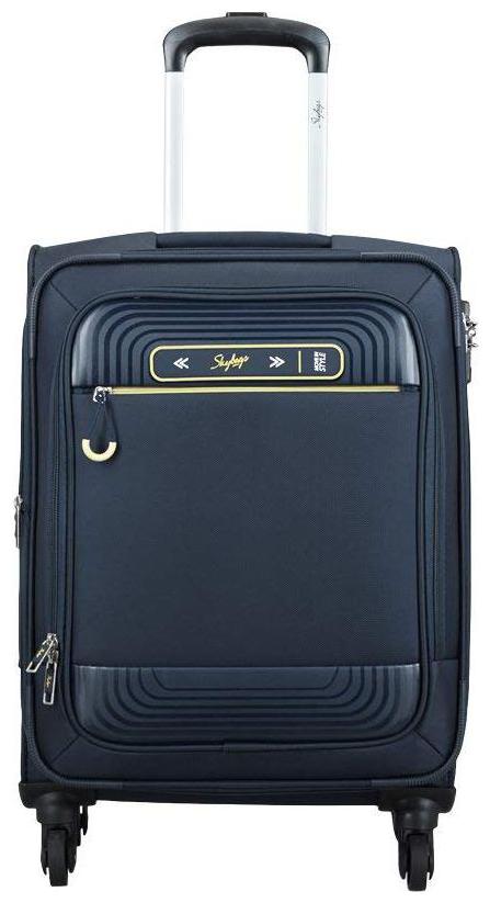 

Skybags Cabin Size Soft Luggage Bag ( Blue 4 Wheels )