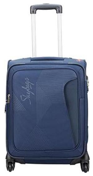 

Skybags Cabin Size Soft Luggage Bag ( Blue 4 Wheels )