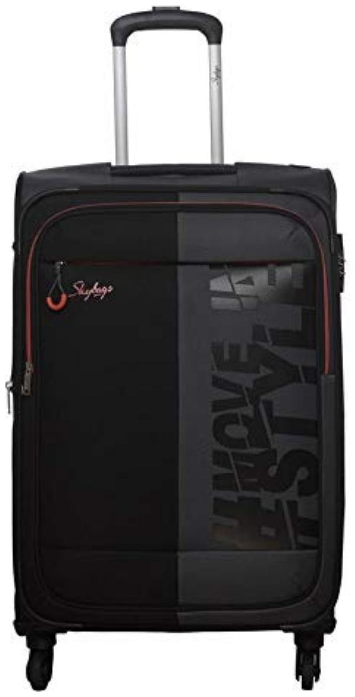 

Skybags SKYBAGS STFABH67SGY Medium Size Soft Luggage Bag ( Grey 4 Wheels )