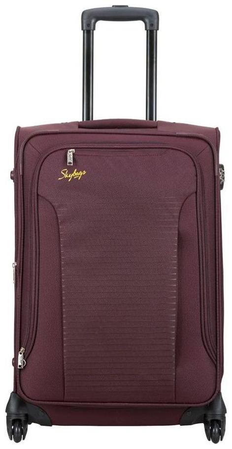 

Skybags Medium Size Luggage Set ( Maroon 4 Wheels )