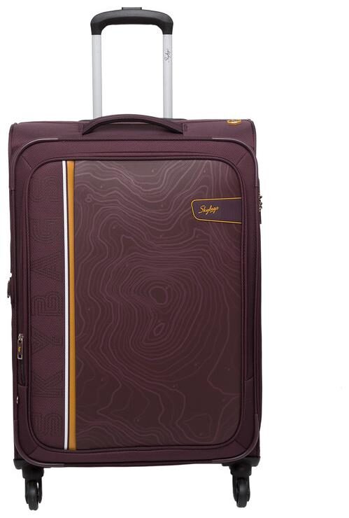 

Skybags Terrain Medium Size Soft Luggage Bag ( Maroon 4 Wheels )