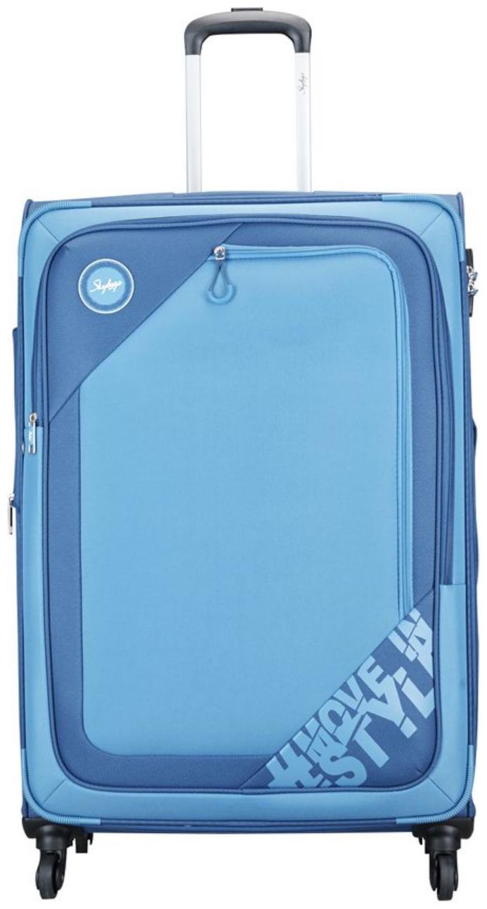 

Skybags SKYBAGS STZUMW81RBU Large Size Hard Luggage Bag ( Blue 4 Wheels )