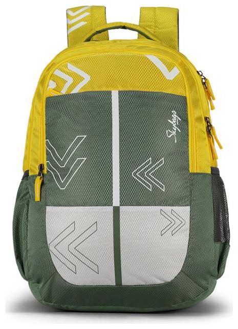 

Skybags Green Polyester Backpack