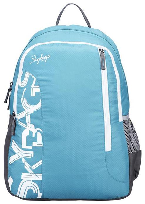 

Skybags Blue Polyester Backpack