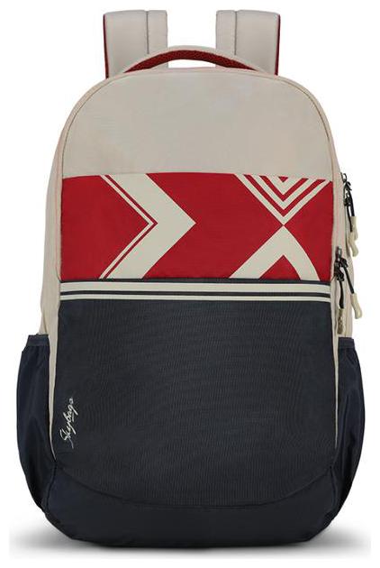 

Skybags Beige Polyester Backpack