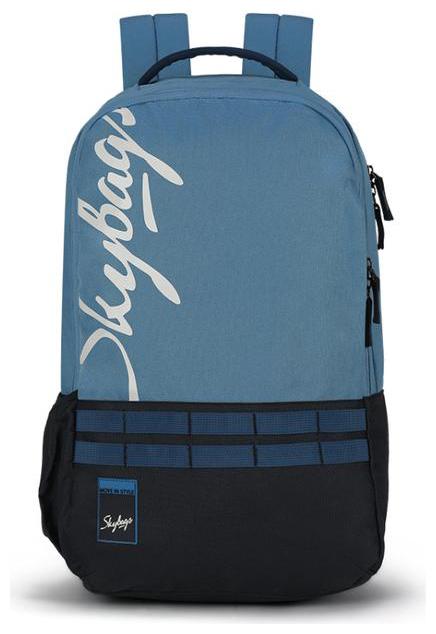 

Skybags Blue Polyester Backpack