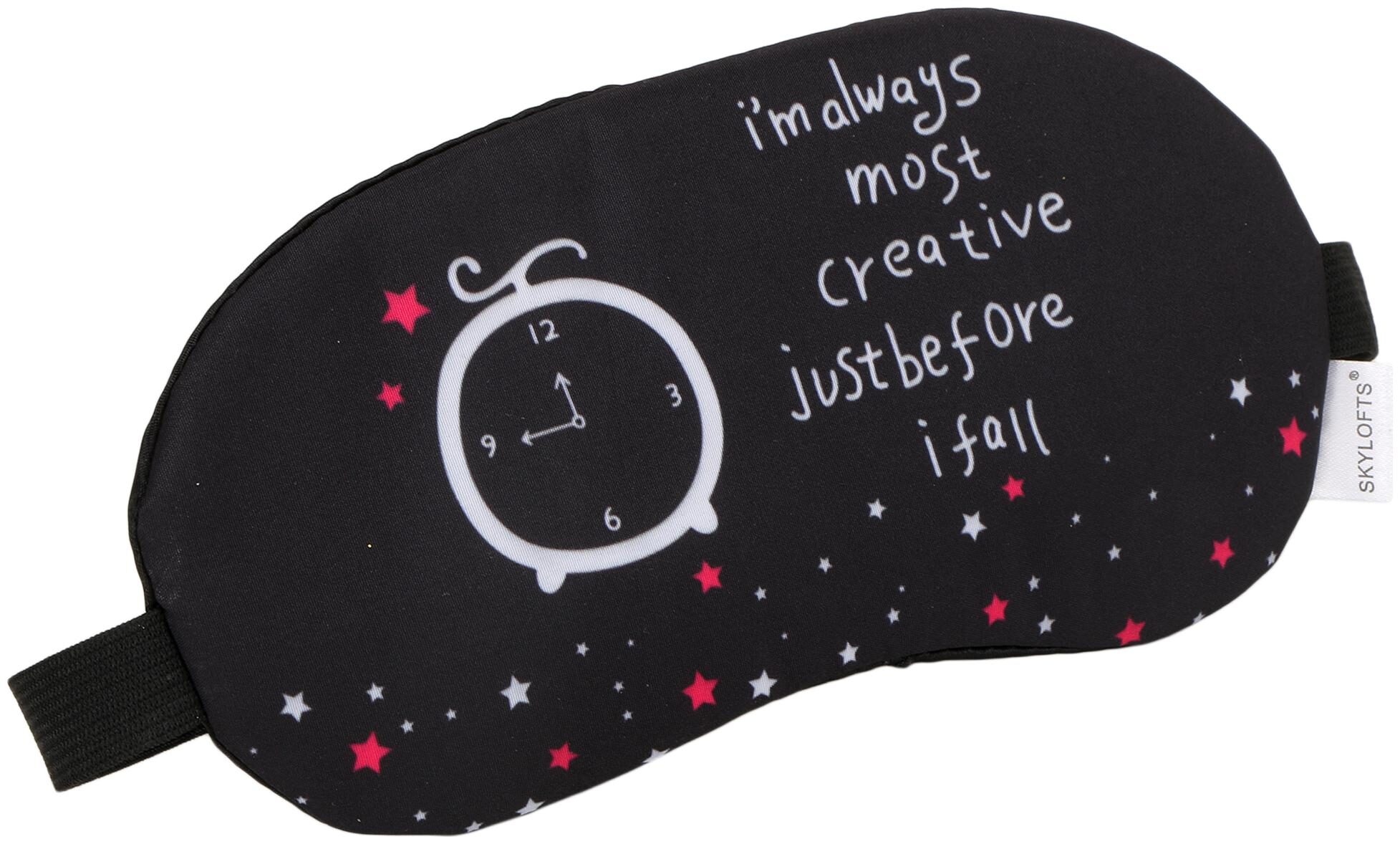 

Skylofts Most Creative Stylish Eye Masks with Ice Pack Sleeping Mask for Travelling