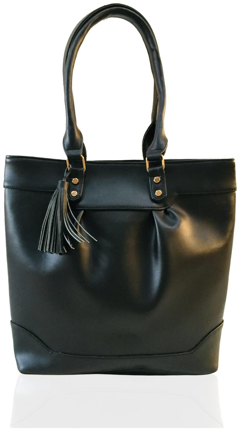 

SlayZo Black PU Handheld Bag