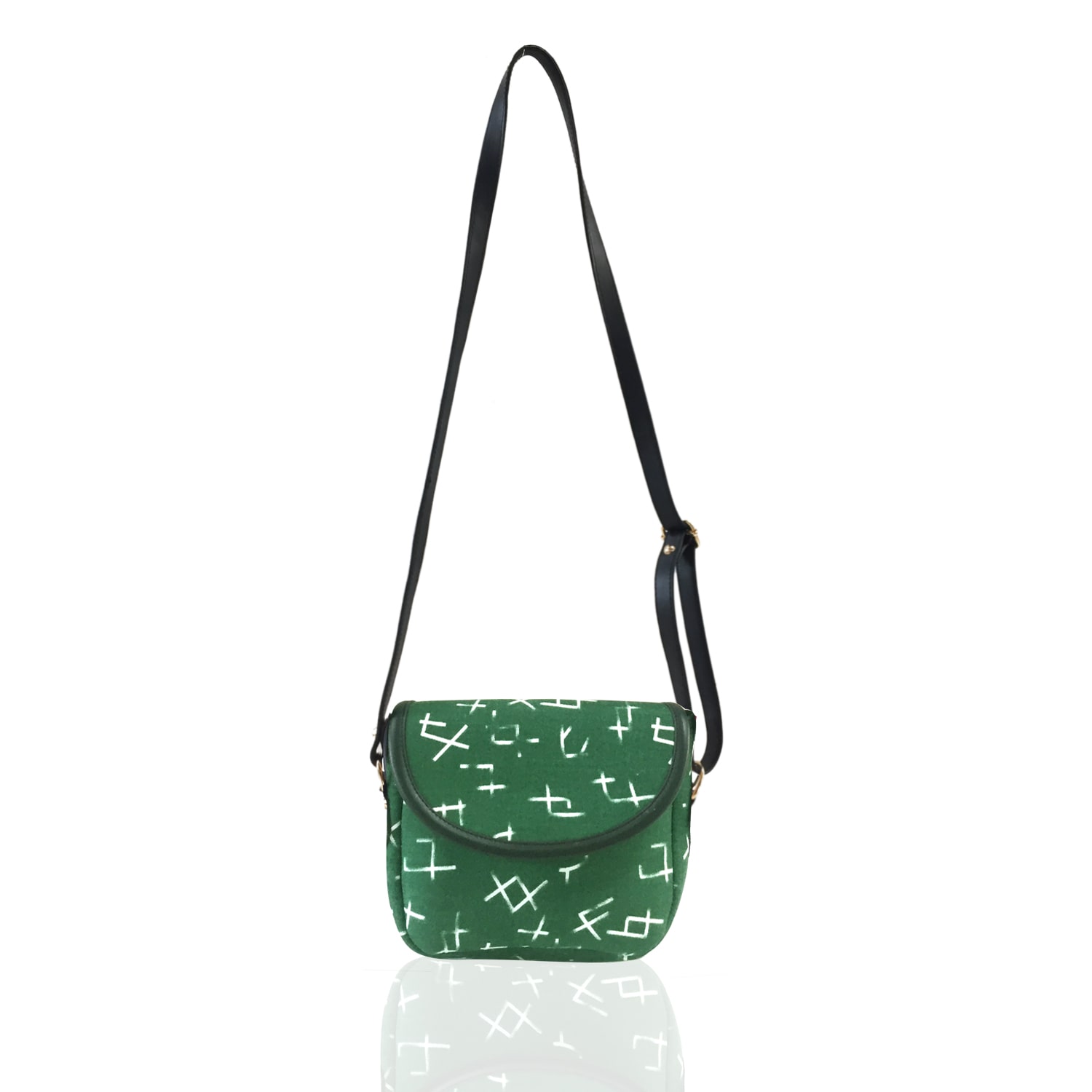 

SlayZo Multi Fabric Self Design Sling Bag