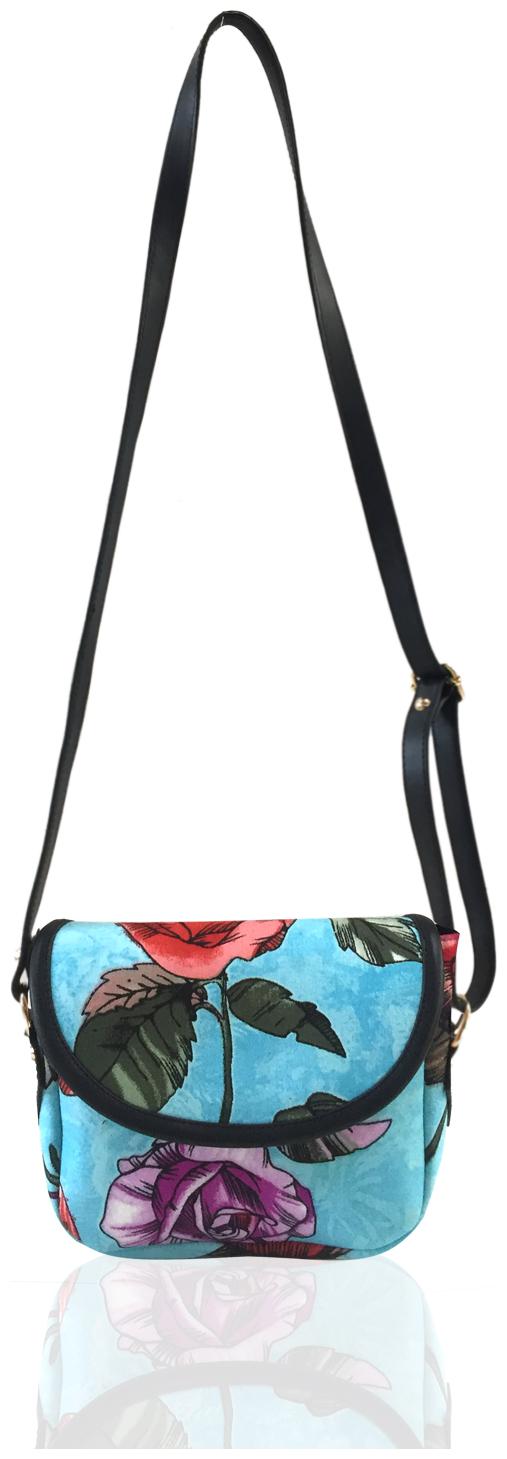 

SlayZo Multi Fabric Self Design Sling Bag