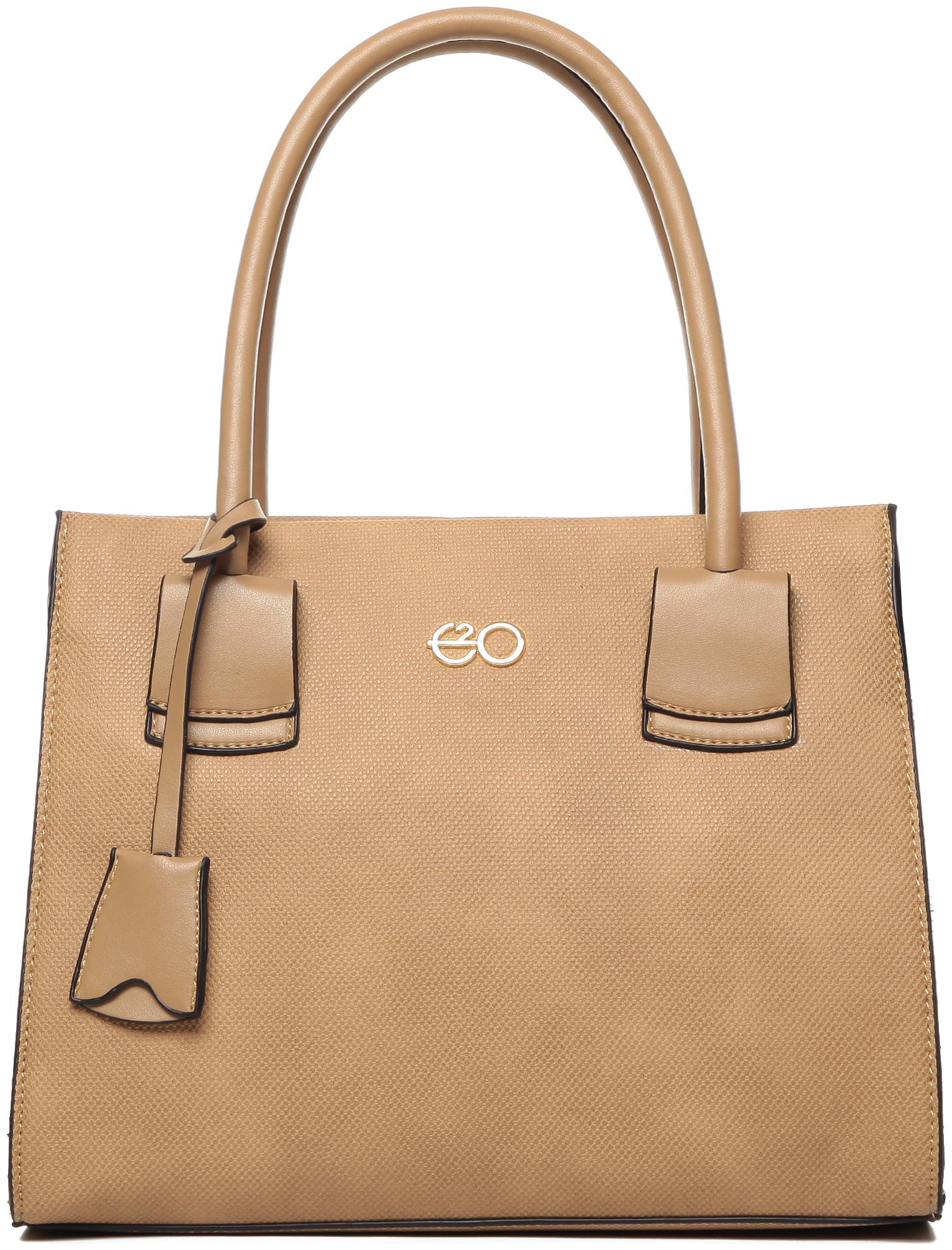 

E2O Beige PU Satchel