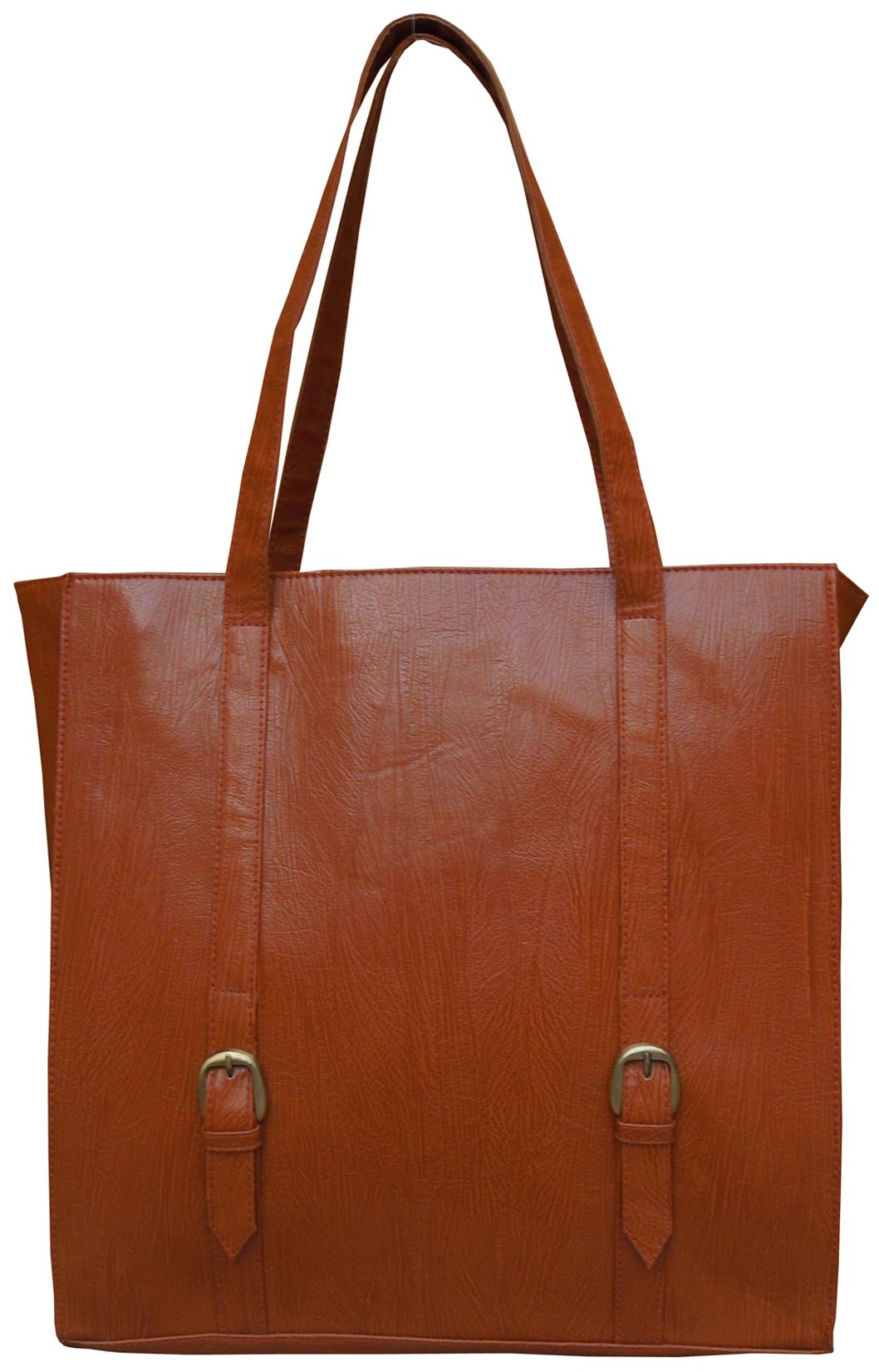 

Spice Art Beige Faux Leather Handheld Bag