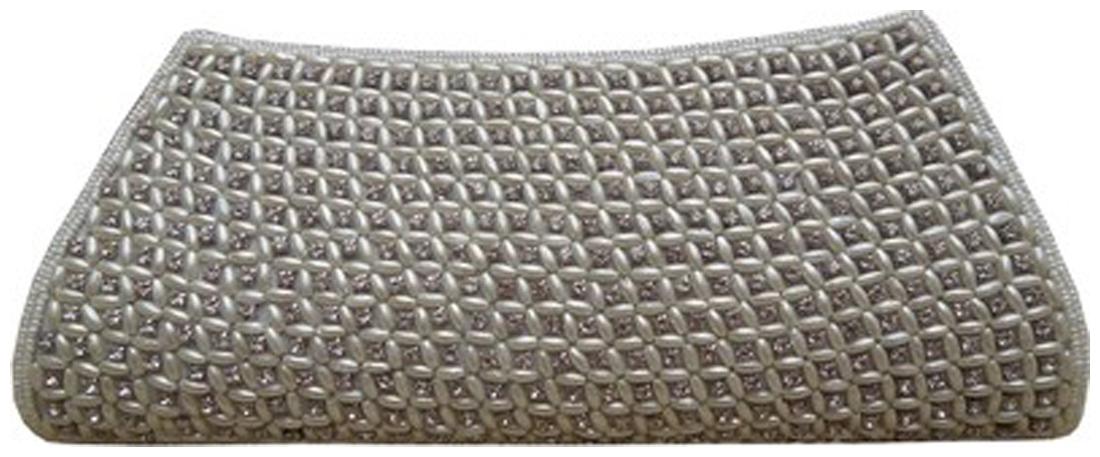

Spice Art Women Grey Canvas Clutch