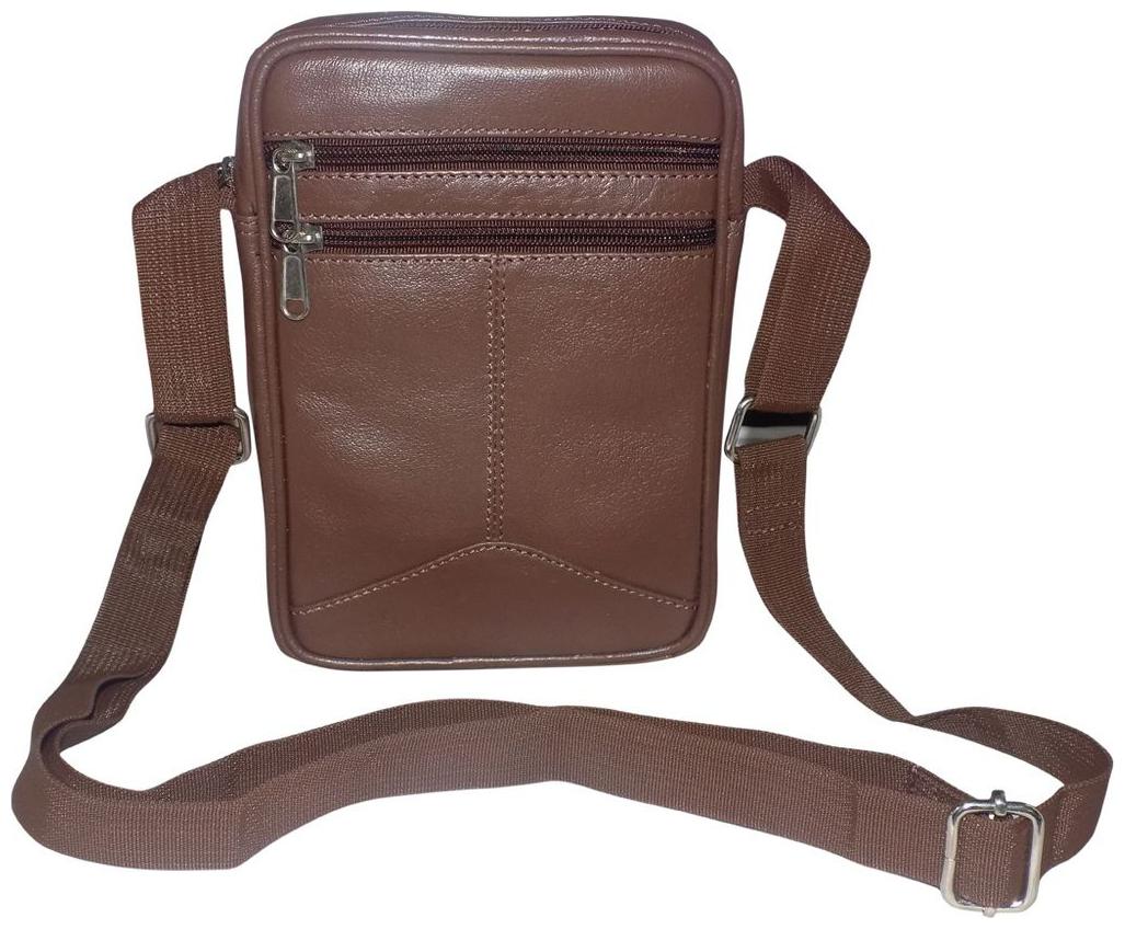 

Style 98 Brown Premium Quality Leather Unisex Messenger Bag