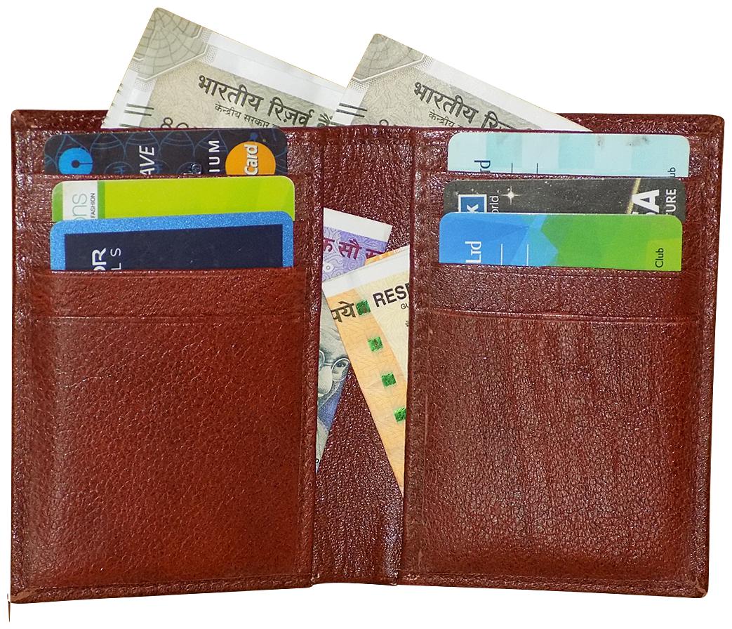 

STYLE 98 Women Brown Leather Wallet