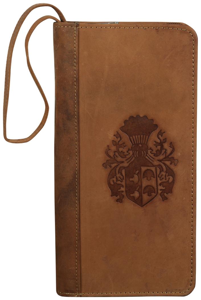 

STYLE 98 Women Brown Leather Wallet