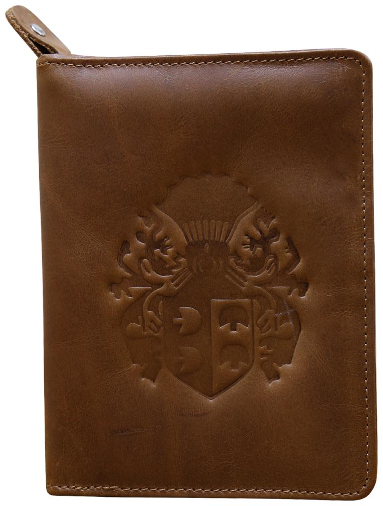 

Style Shoes Unisex Casual Tan Genuine Leather Passport Holder