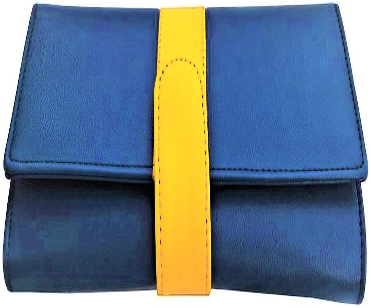 

Tulips Women Blue PU Wallet