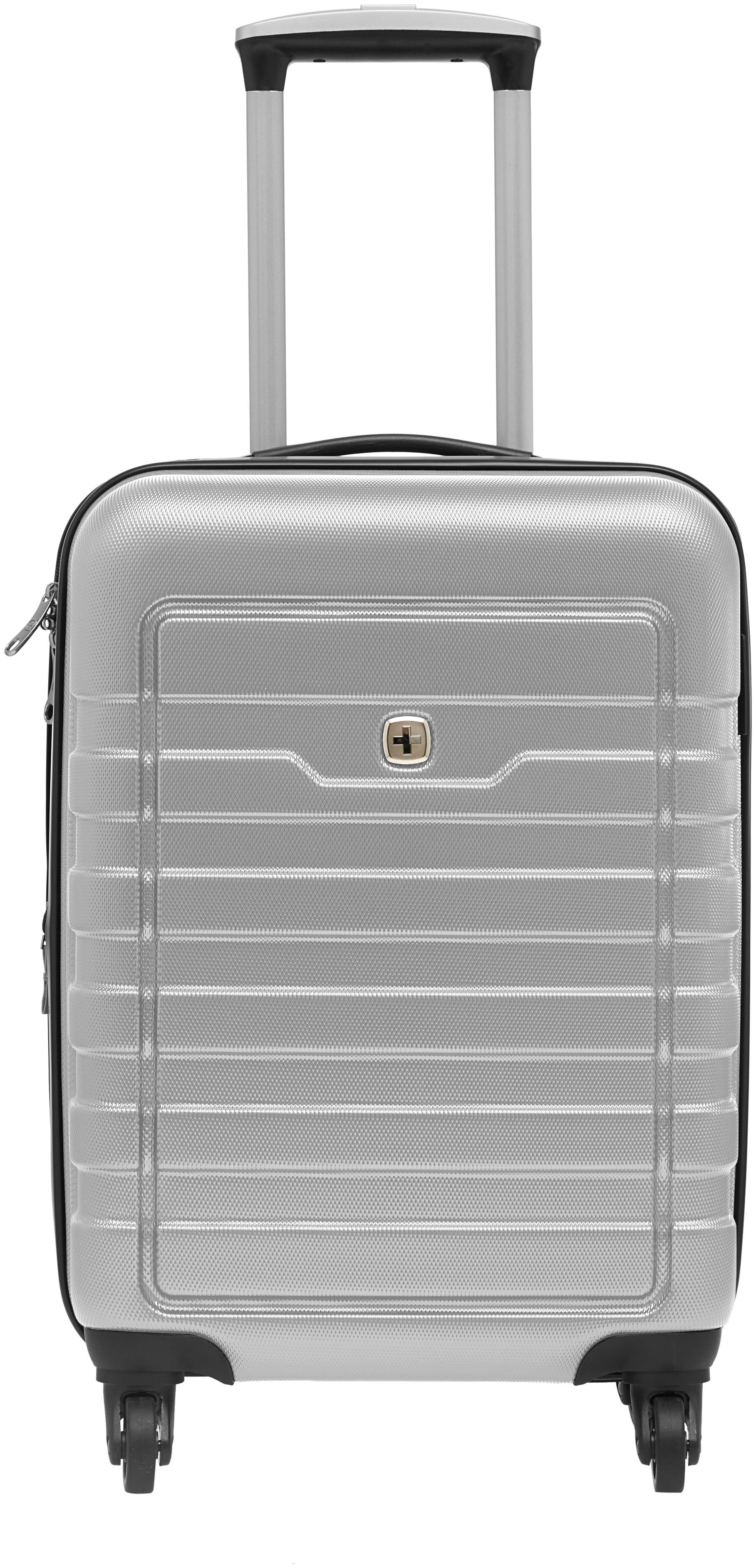 

SWISSGEAR 6581-Collection Cabin Size Hard Luggage Bag ( Silver 4 Wheels )