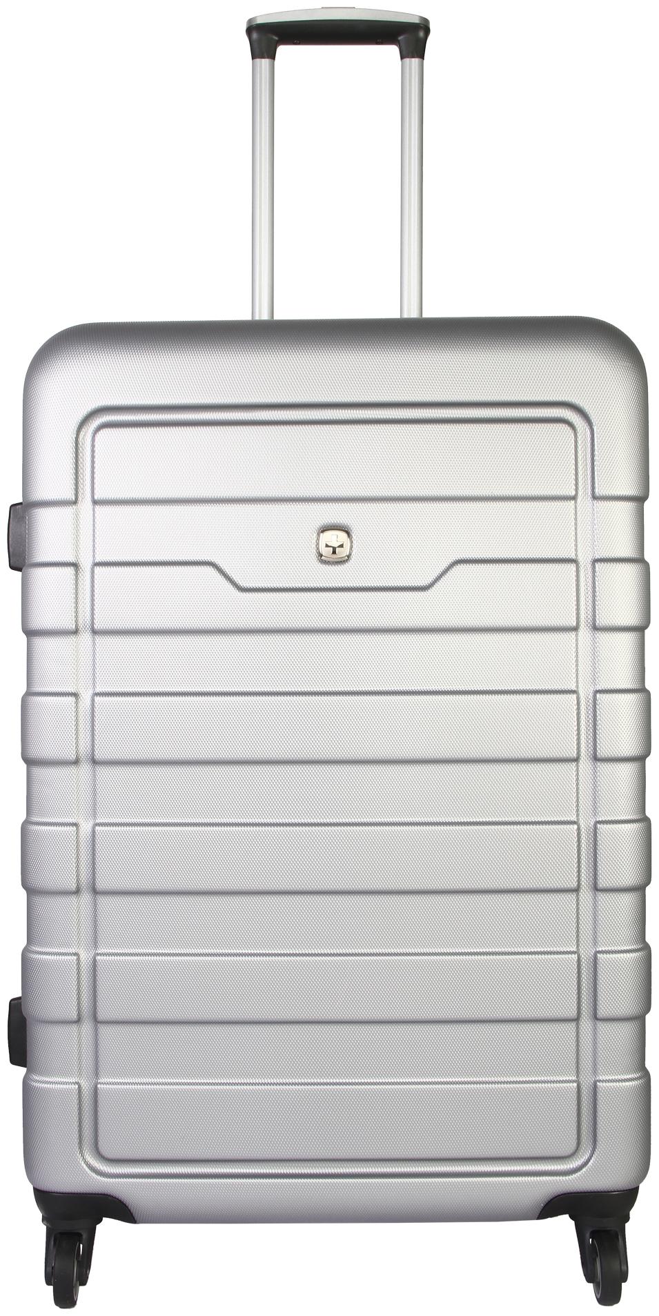 

SWISSGEAR 6581-Collection Large Size Hard Luggage Bag ( Silver 4 Wheels )