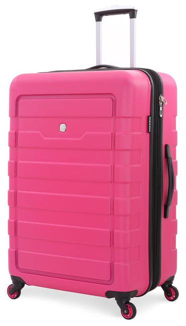 

SWISSGEAR Large Size Hard Luggage Bag ( Pink 4 Wheels )