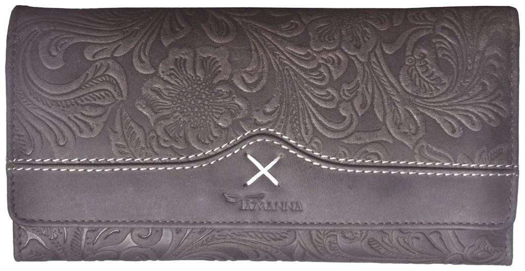

Tamanna Women Brown Leather Clutch