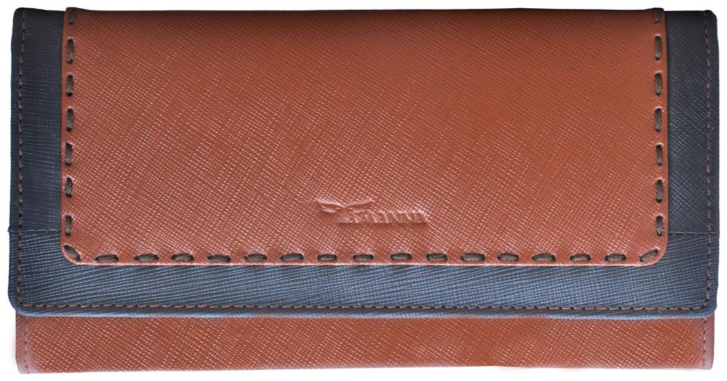 

Tamanna Women Tan Leather Wallet