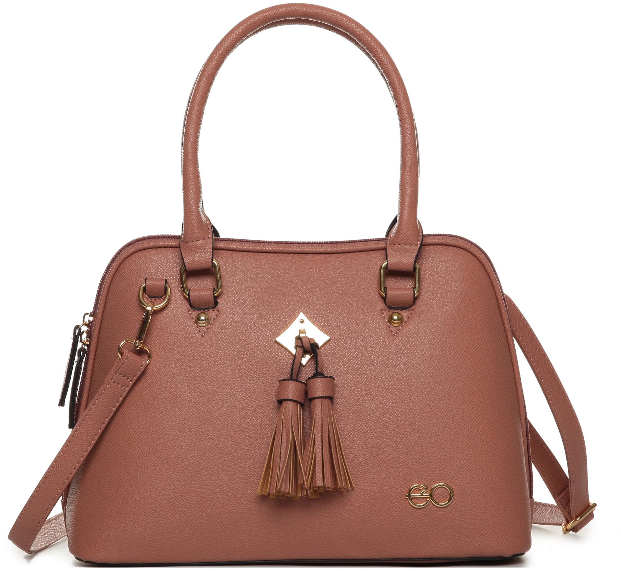 

E2O Pink PU Satchel