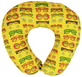 Buy The Crazy Me Sunglasses Pattern Travel Neck Pillow Medium