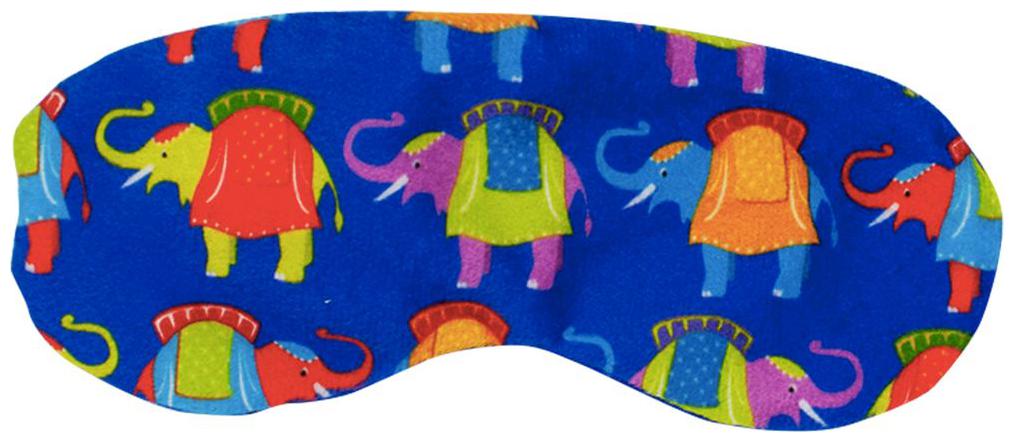 

The Crazy Me Multicolor Elephant Pattern Travel Eye Mask