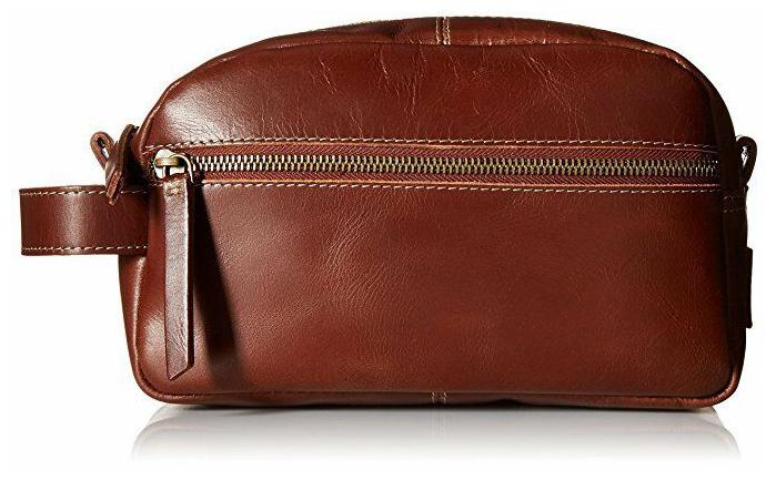 

Timberland Dopp Kit Nevada Father s Day Leather Men s Toiletry Bag Travel Cognac