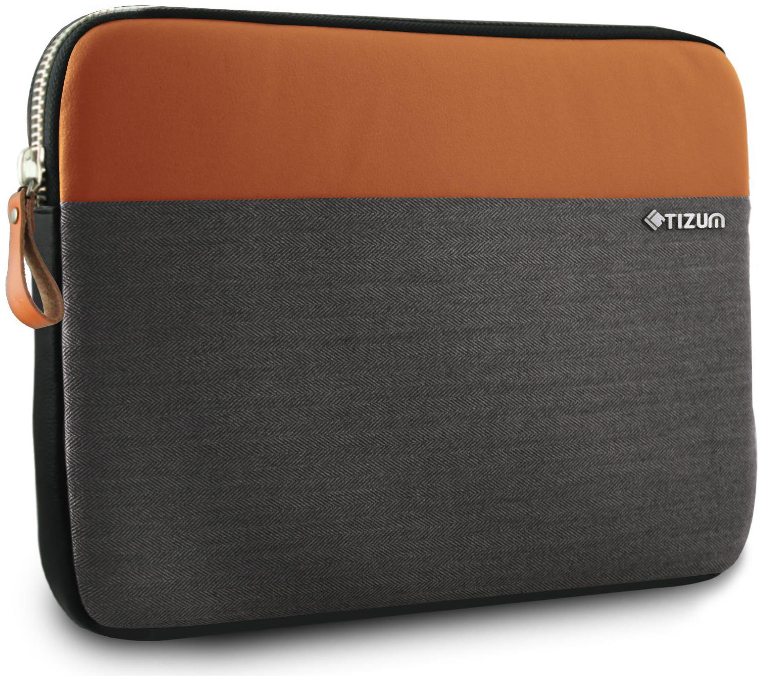 

Tizum TM-TF-11-TAN-BRN Laptop sleeve Up to 12 inch Laptop